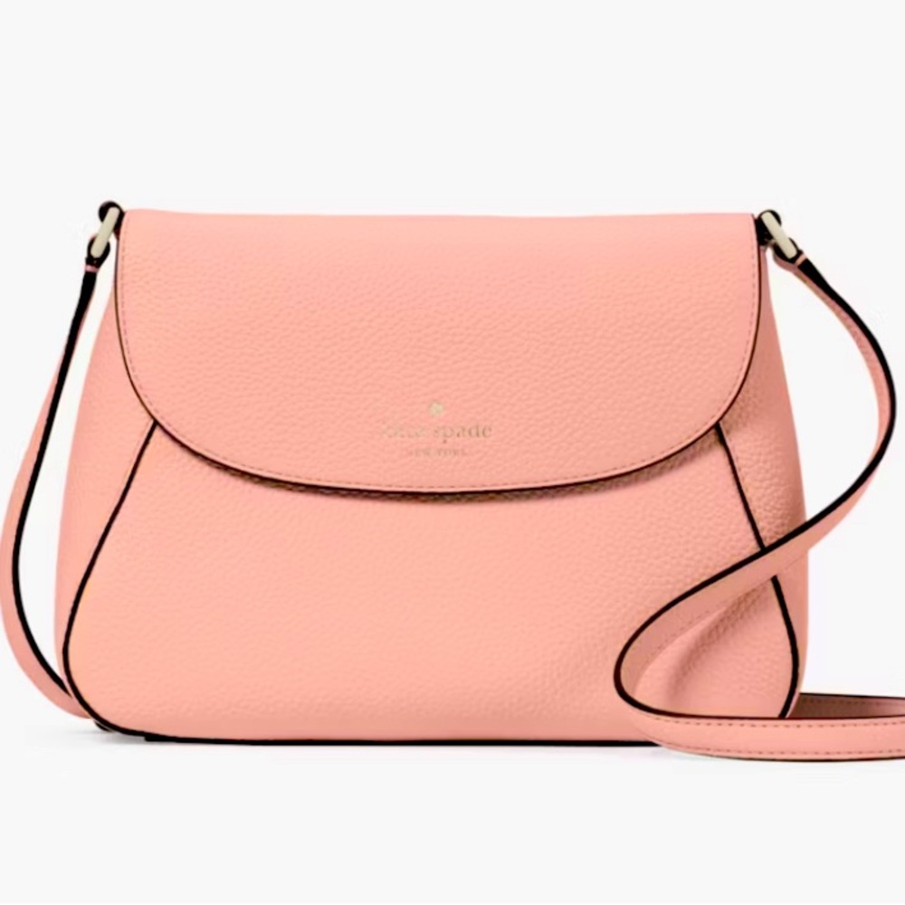 Kate Spade Medium Monica Flap Crossbody Bag in Pink